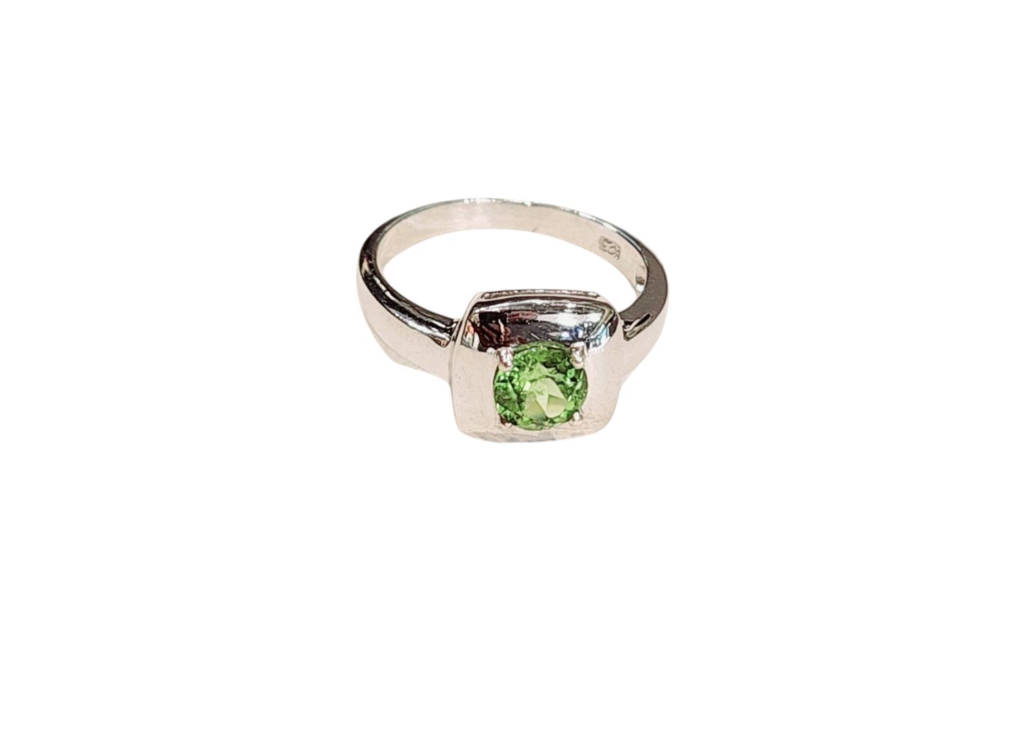 Peridot Ring in 925 0189