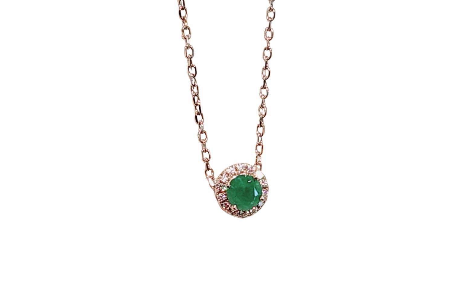 Emerald Necklace in 925 0002