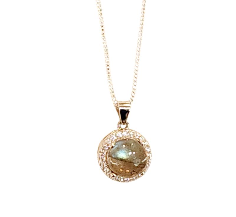 Labradorite Pendt in 925 0002