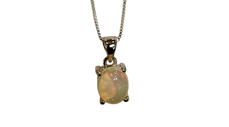 Opal Pendant in 925 0005