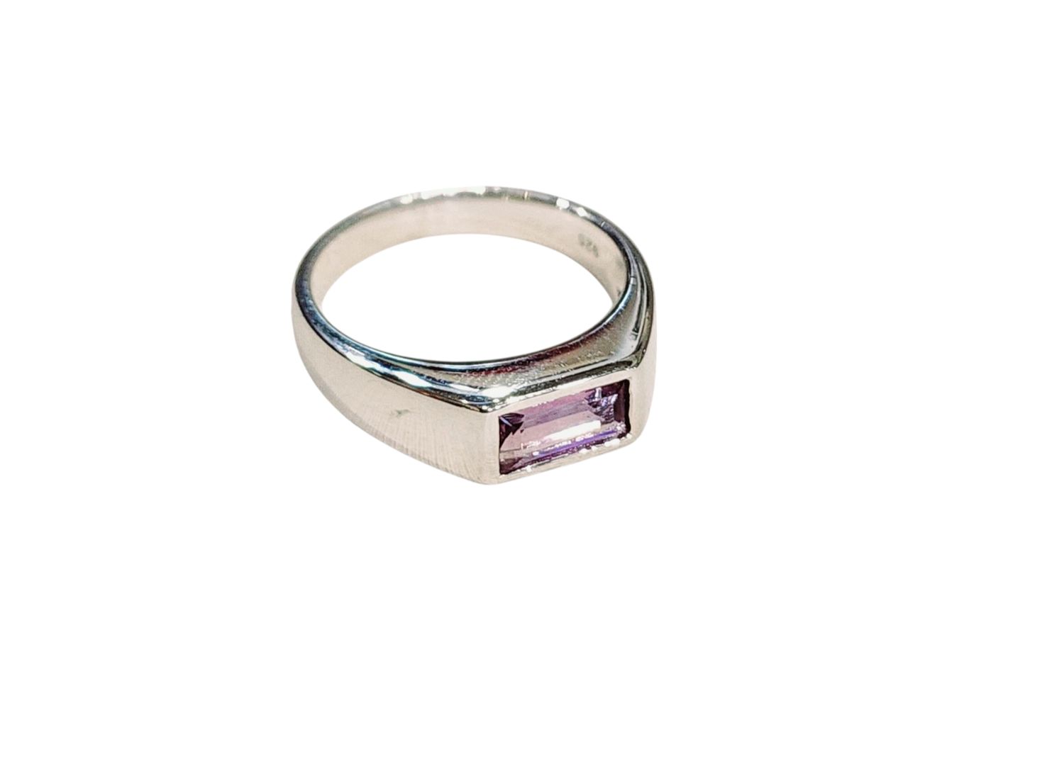 Amethyst Ring in 925 0023
