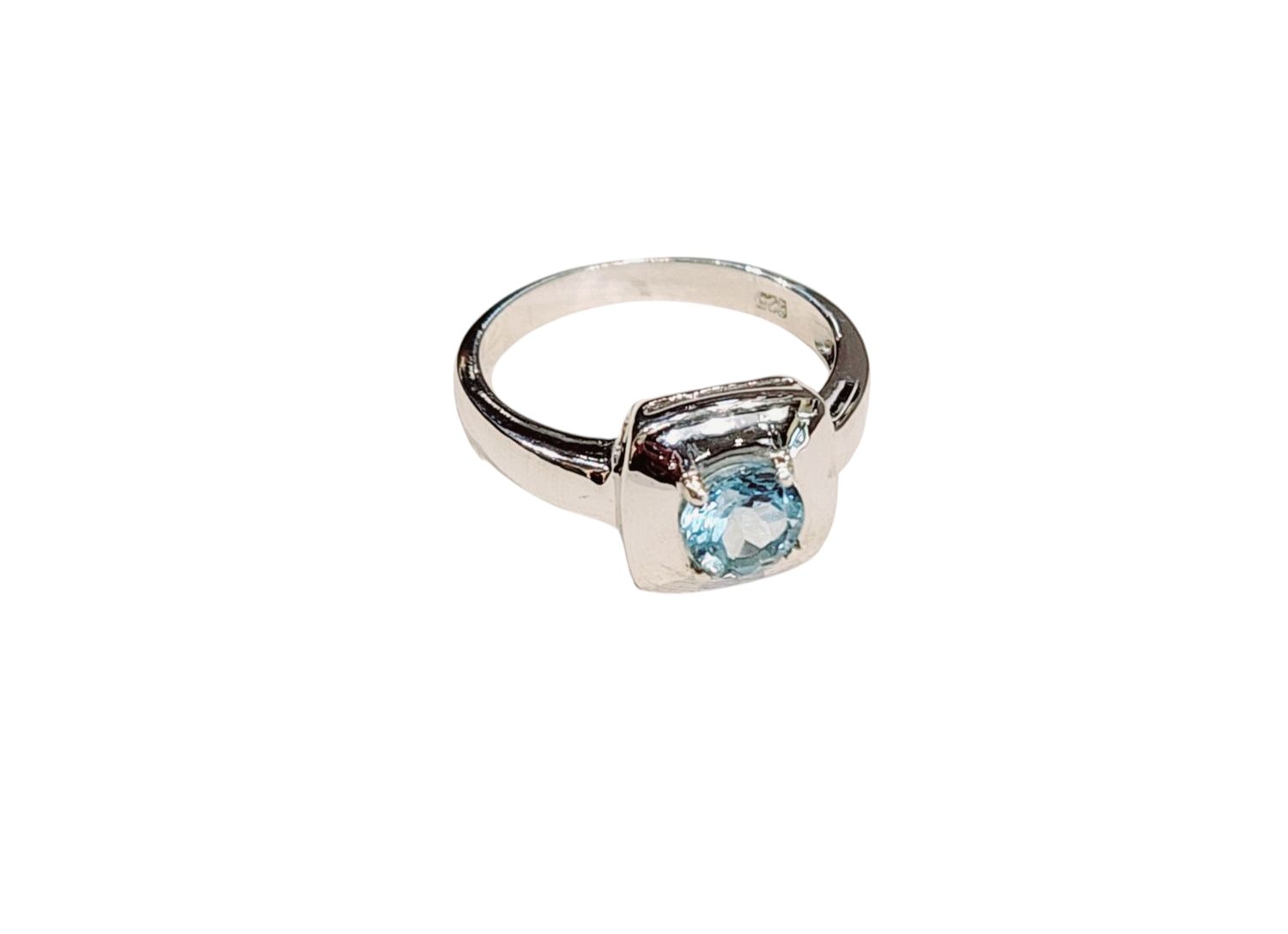 SW Bl Tpz Ring in 925 0232
