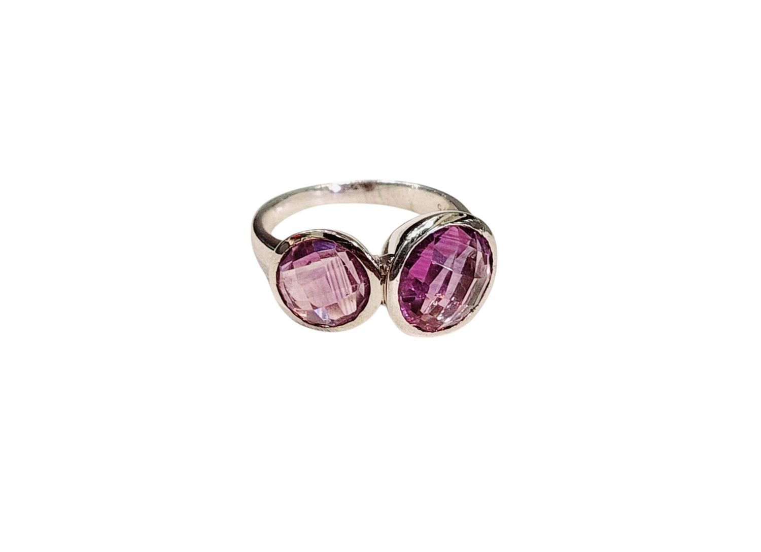 Amethyst Ring in 925 0018 sz 8