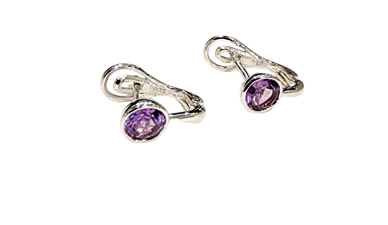 Amethyst Ear in 925 0001