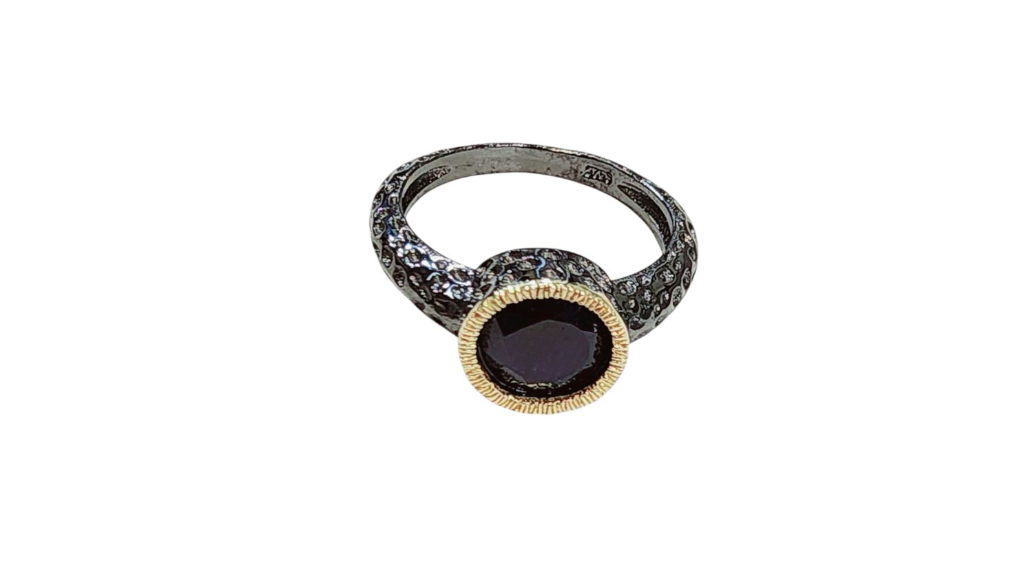 Blue Sapphire Ring in 925 0066 sz 8