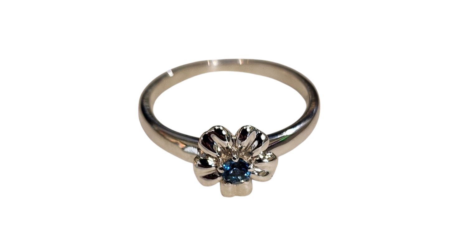 LN/Bl Tpz Ring in 925 0171