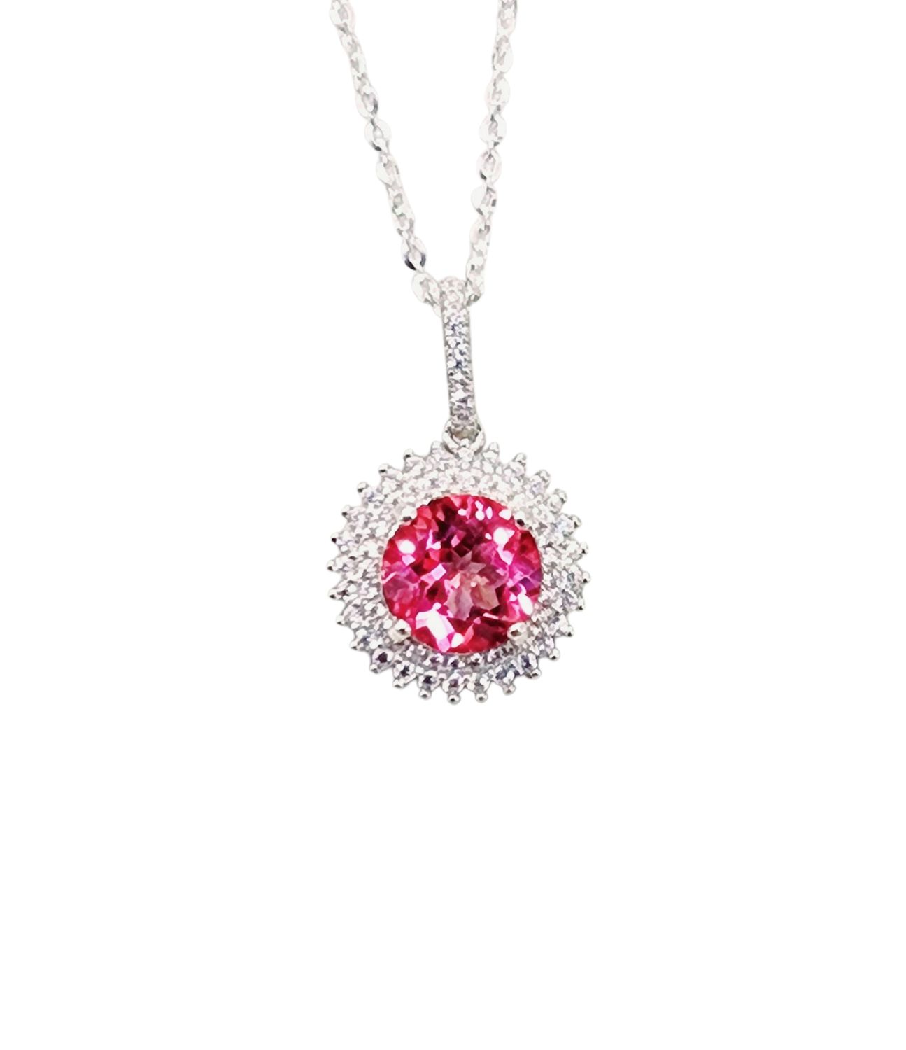 Pink Topaz Pndt in 925 0002