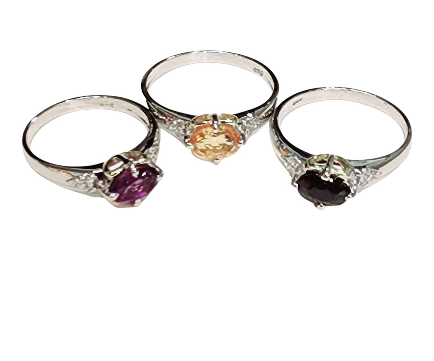 Amethyst Ring in 925 0021