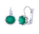Blue Sapphire Earrings in 925-R 2372-11