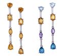 Ldn Blue Topaz Earrings in 925-R 1780-28