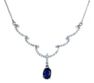 Blue Sapphire in 925-R NL1469-4