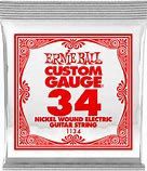Ernie Ball Single Str Custom Gauge 34