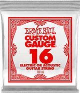 Ernie Ball Single Str Custom Gauge 16