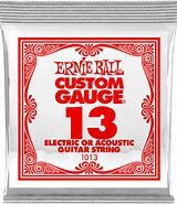 Ernie Ball Single Str Custom Gauge 13