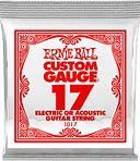 Ernie Ball Single Str Custom Gauge 17