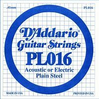 D'Addario Single Str PL016