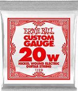 Ernie Ball Single Str Custom Gauge 20w