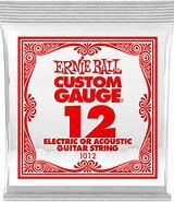 Ernie Ball Single Str Custom Gauge 12