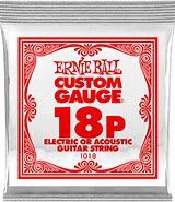 Ernie Ball Single Str Custom Gauge 18p