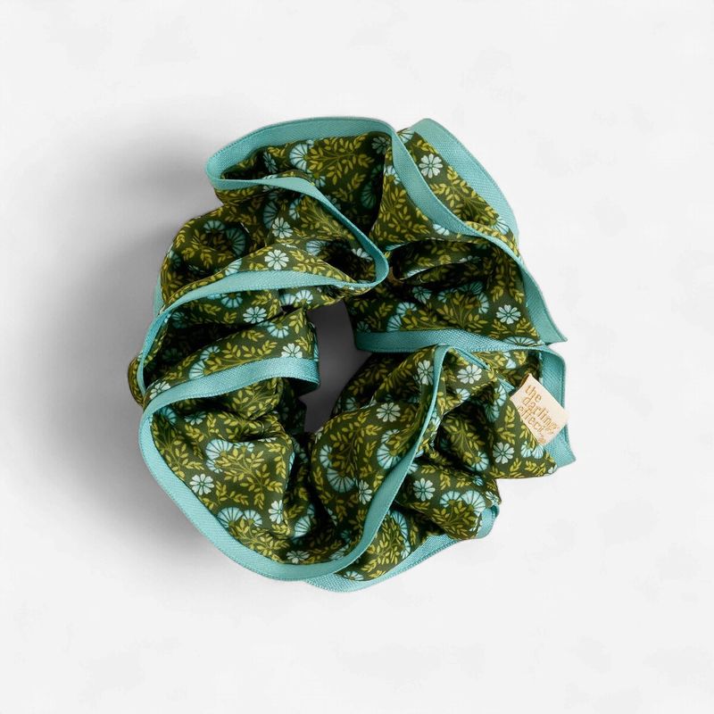 Botanical Bedtime Scrunchie