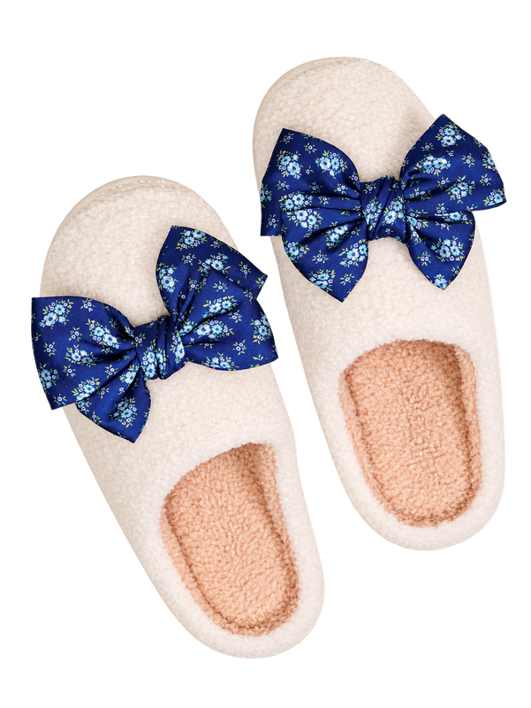 The Navy After slippers