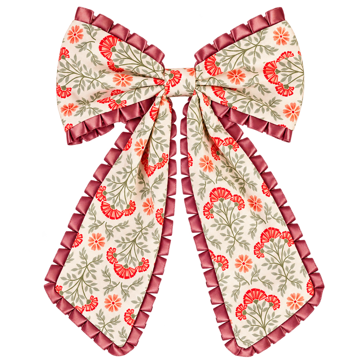 Pretty in Petals Hair Bow - Everbloom Dusty Rose Pretty in Petals Hair Bow - Everbloom Dusty Rose