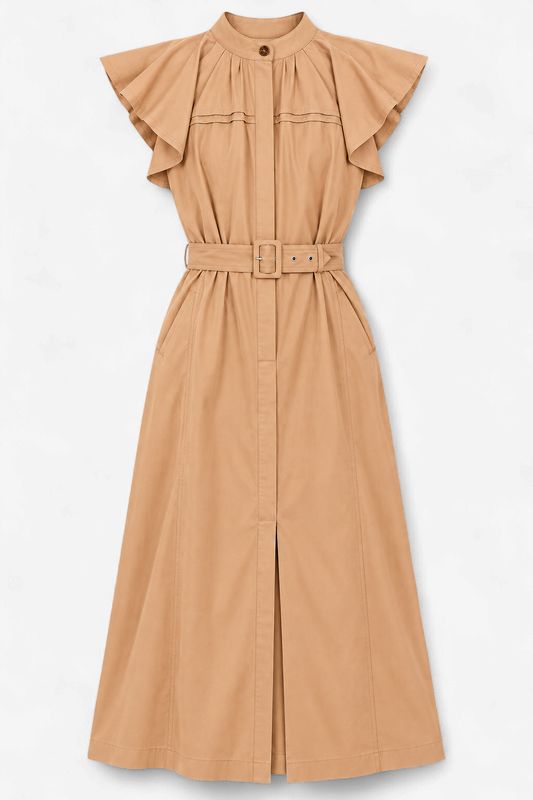 The Taupe of the Town Maxi Dress