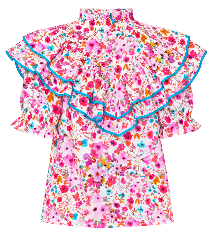 Wildflower Ruffle Top