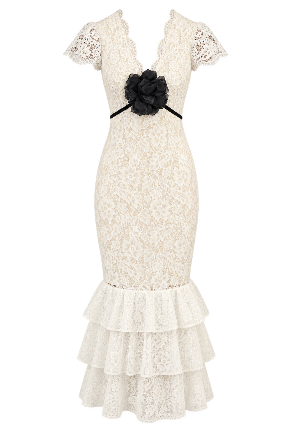 Camellia Lace Midi Dress Camellia Lace Midi Dress