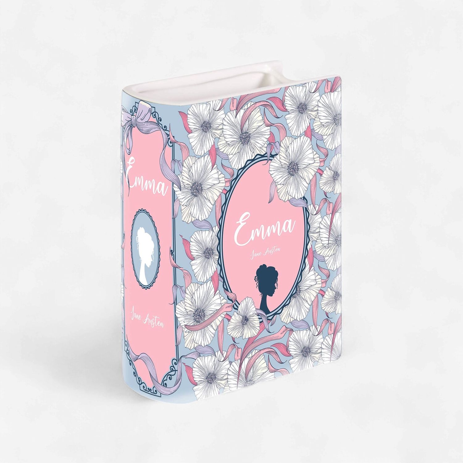Small Book Vase, Emma Small Book Vase, Emma