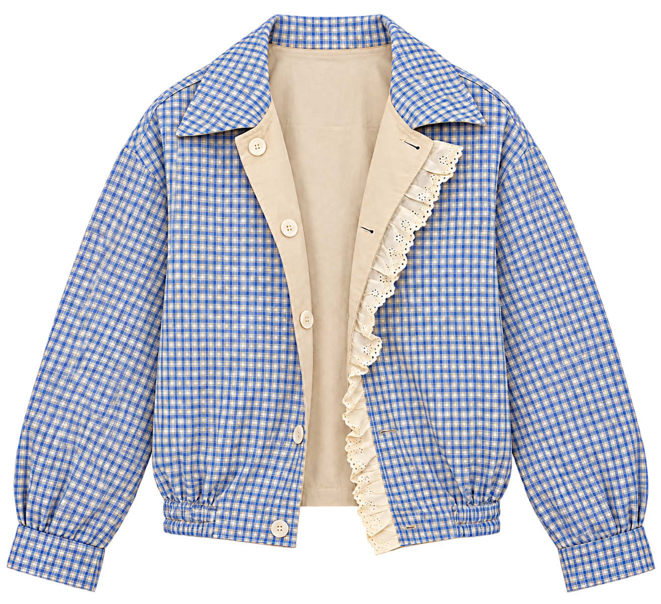 The Double Take Gingham Jacket