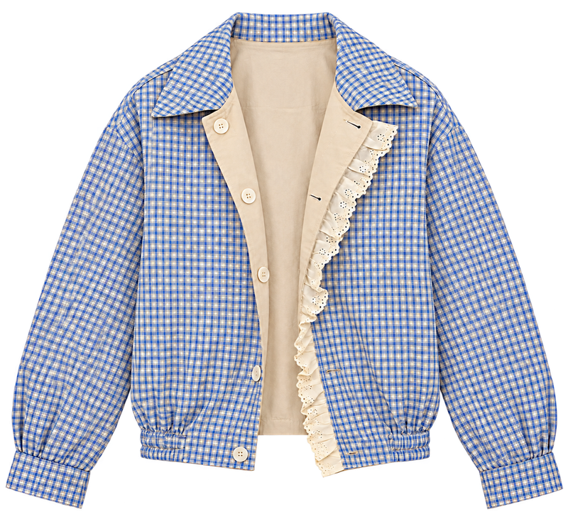 The Double Take Gingham Jacket