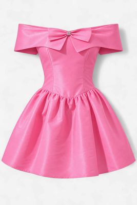 Barbie off the shoulder: Mini Dress Barbie off the shoulder: Mini Dress
