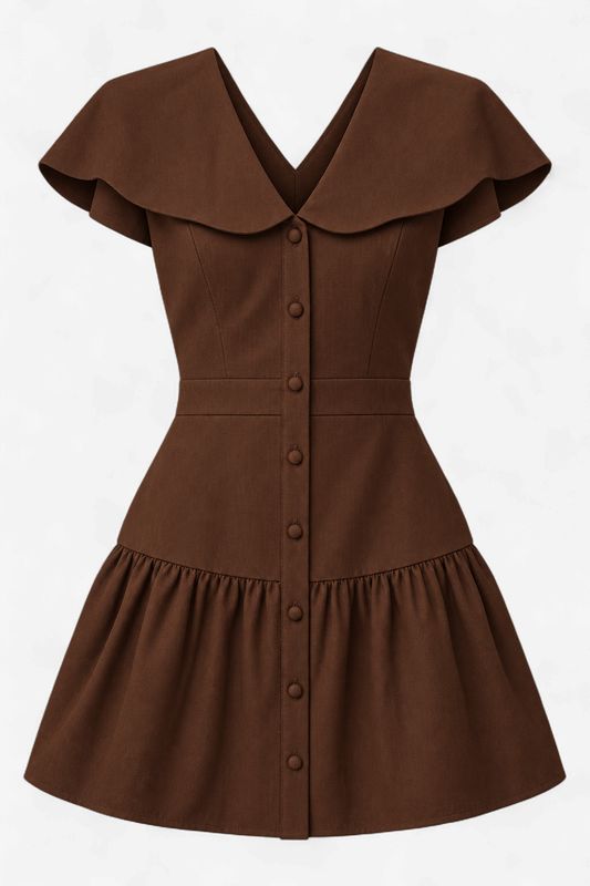 Chestnut Chic Mini Dress