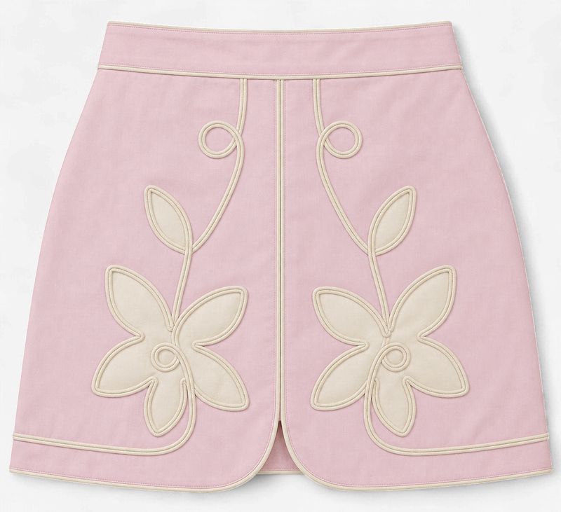 Petal Perfect Pink Mini Skirt