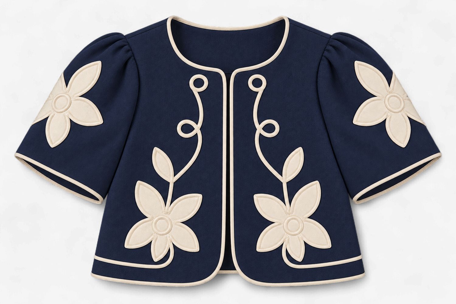 Petal Perfect Navy Top