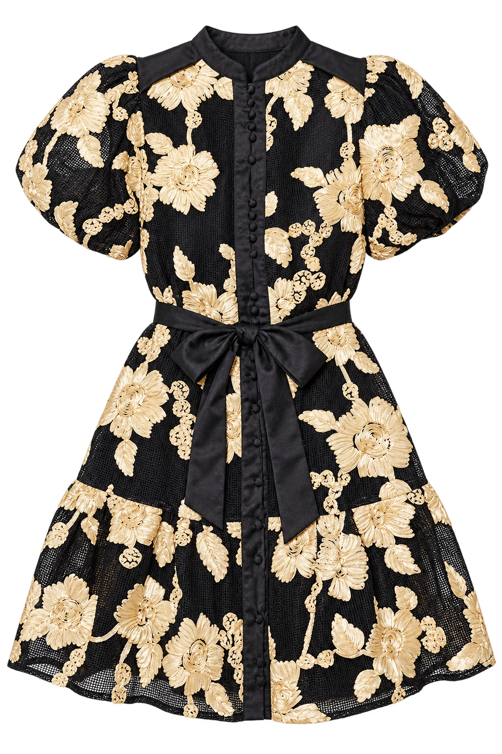 The Garden After Dark Mini Dress