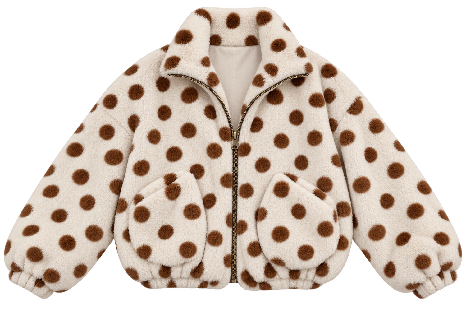 The Cozy in Polka Dots Jacket The Cozy in Polka Dots Jacket