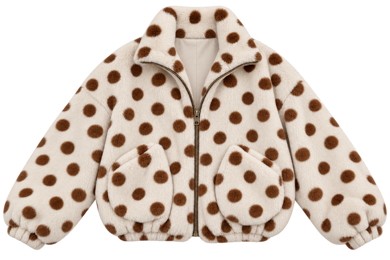 The Cozy in Polka Dots Jacket