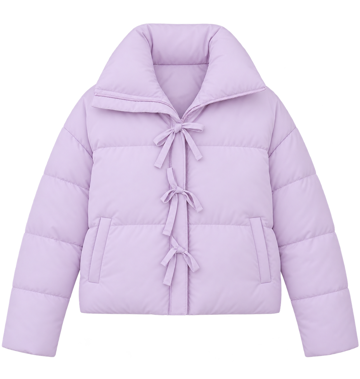 Tie One On Puffer Jacket