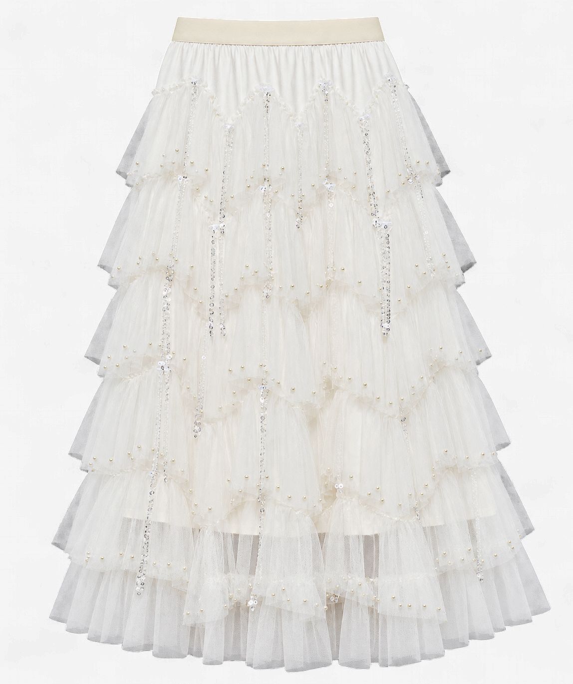 Ivory Afterglow Skirt