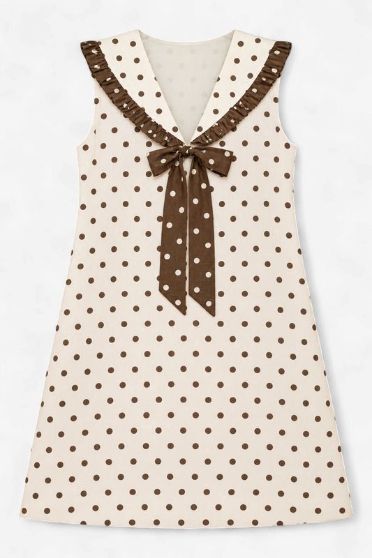 Gracie Dress: CREAM