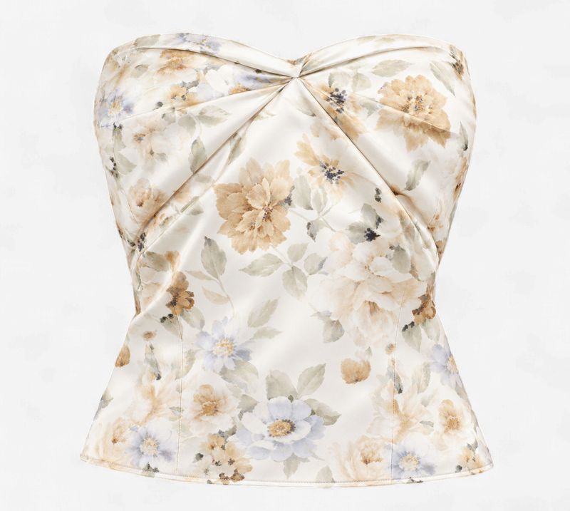 Winnie Yellow Floral Top