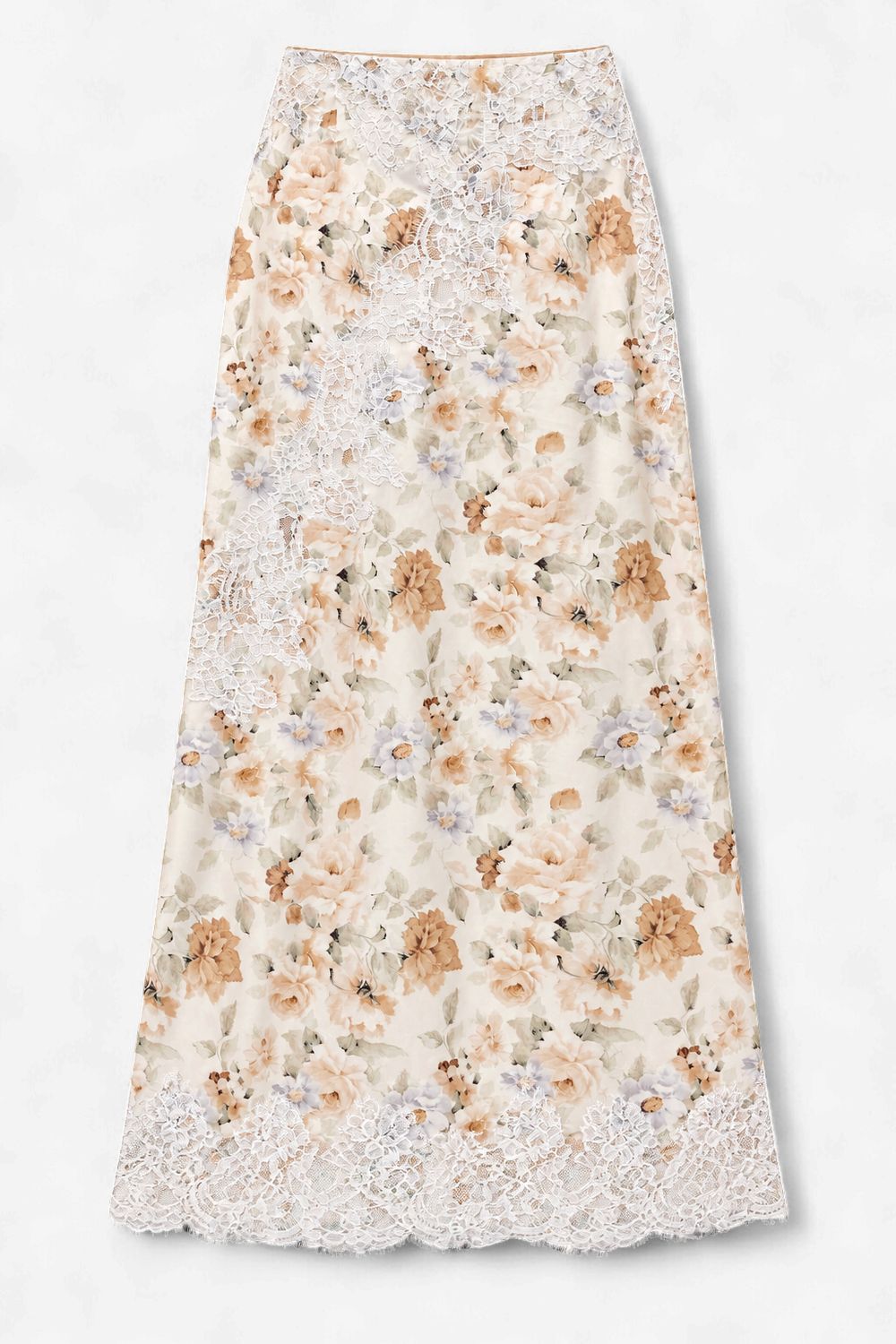Harper Skirt in Yellow Floral
