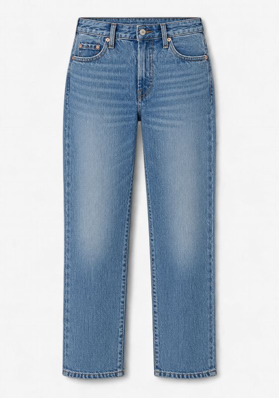 Pistola Issa Ankle Mid Rise Relaxed Ankle Straight