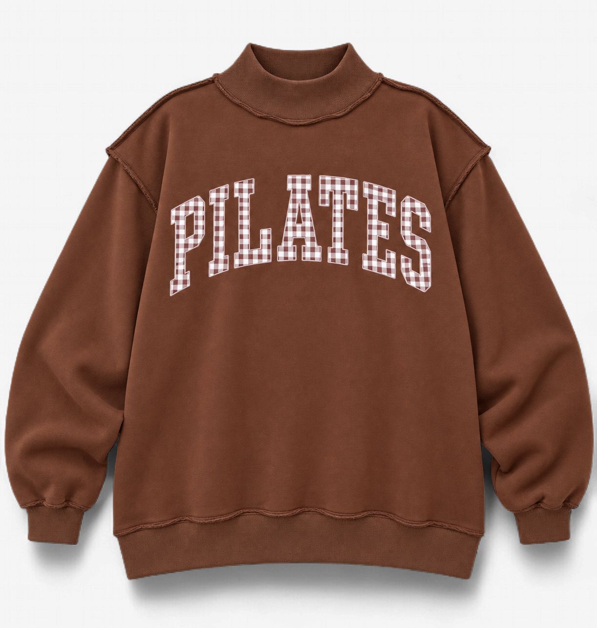 PILATES Mock Neck Sweatshirt