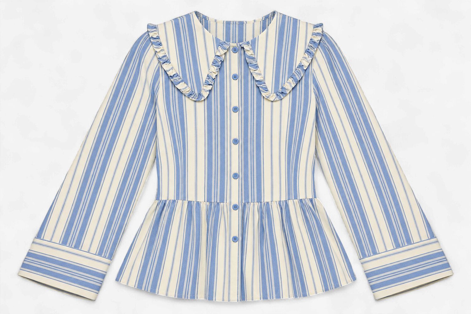 Piper Top in Blue Stripe