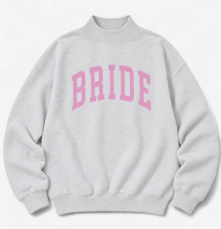 The Bride Side Mock Neck