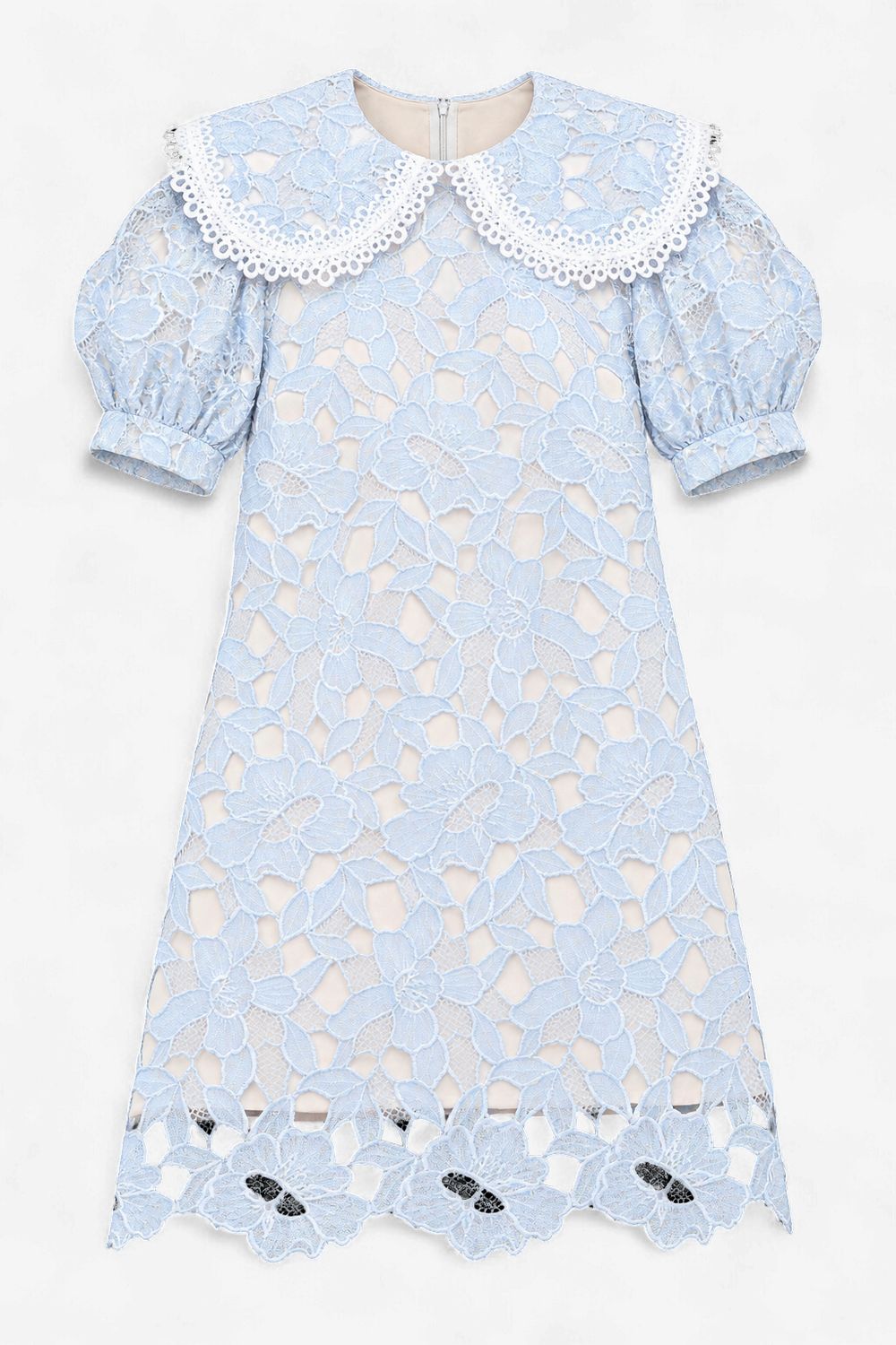 Gabriela Dress in Light Blue