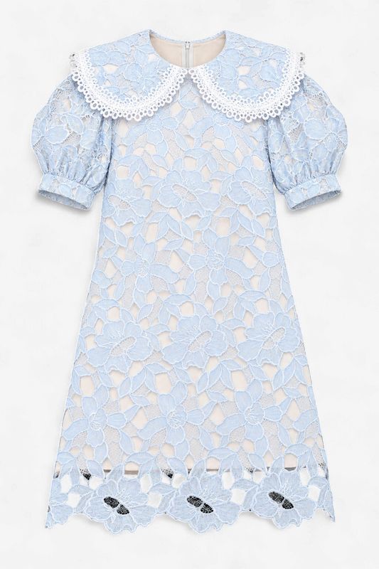 Gabriela Dress in Light Blue